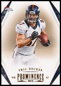 2013 Panini Prominence 33 Eric Decker.jpg